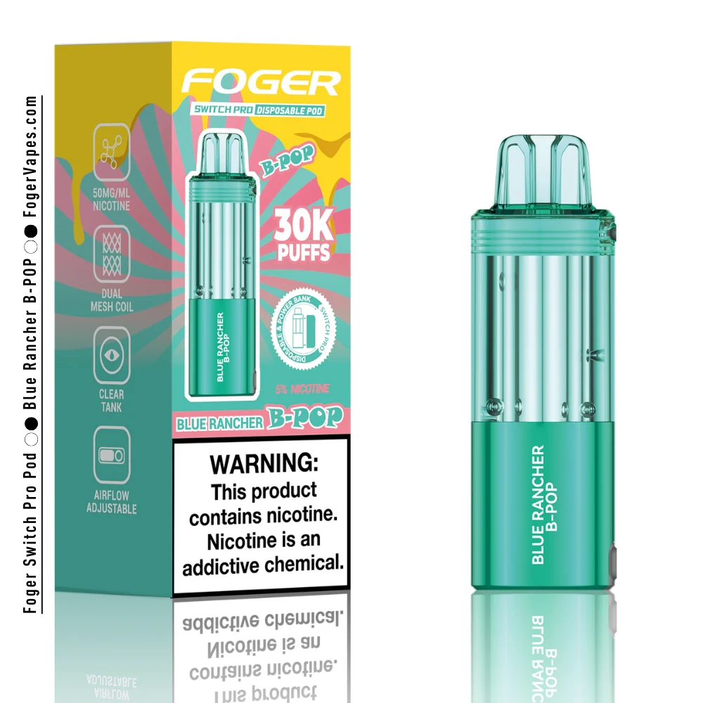 Blue Rancher B-POP Foger Switch Pro Pod 30K Puffs - Image 3