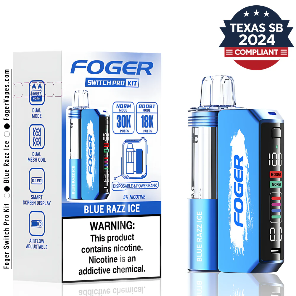 Blue Razz Ice Switch Pro Kit – Texas Compliant – Built in USA - Image 2