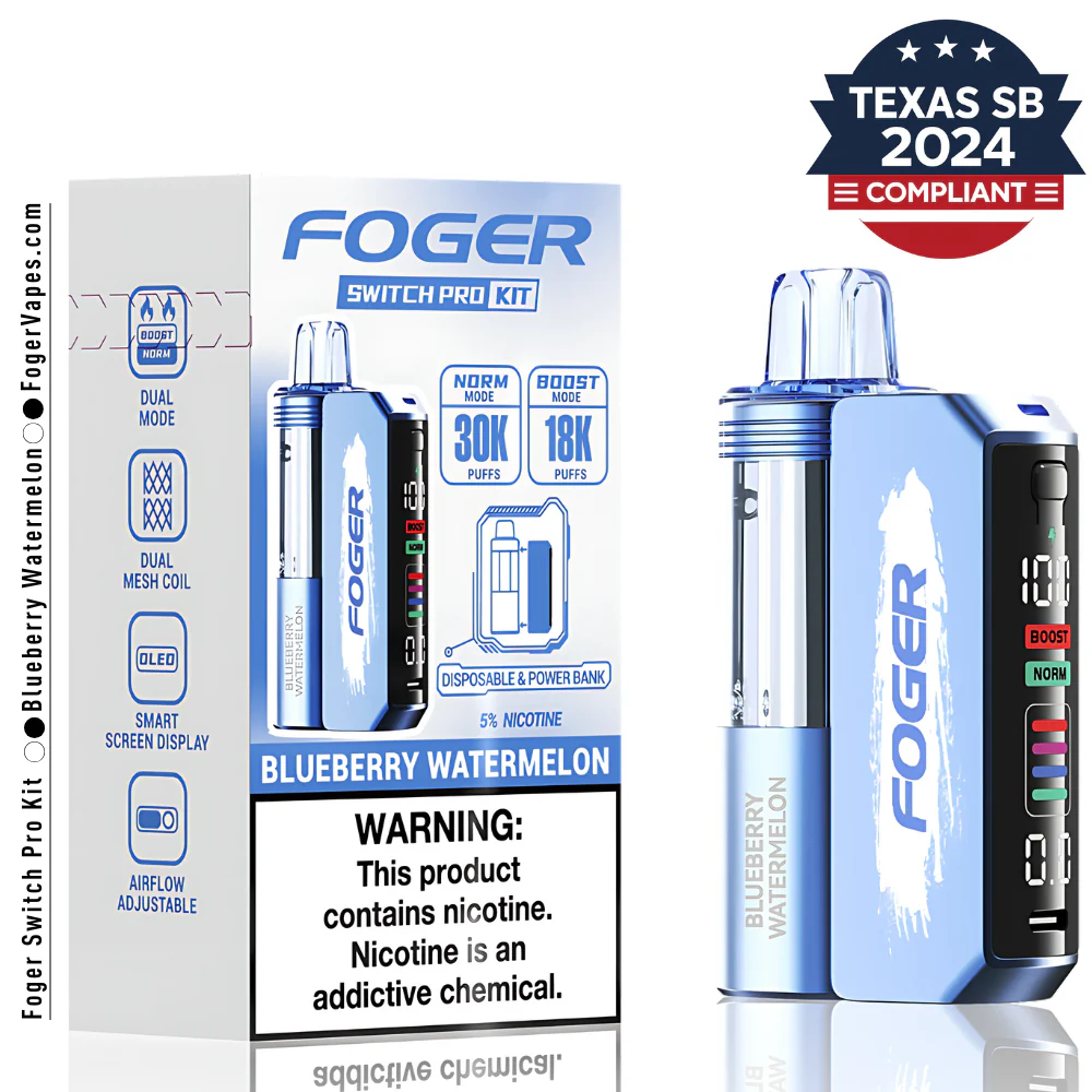 Blueberry Watermelon Switch Pro Kit – Texas Compliant – Built in USA - Image 2