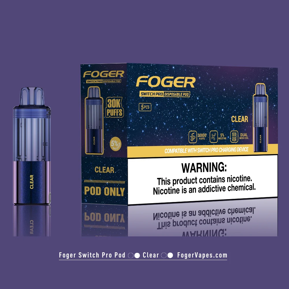 Clear Foger Switch Pro Pod 30K Puffs - Image 4
