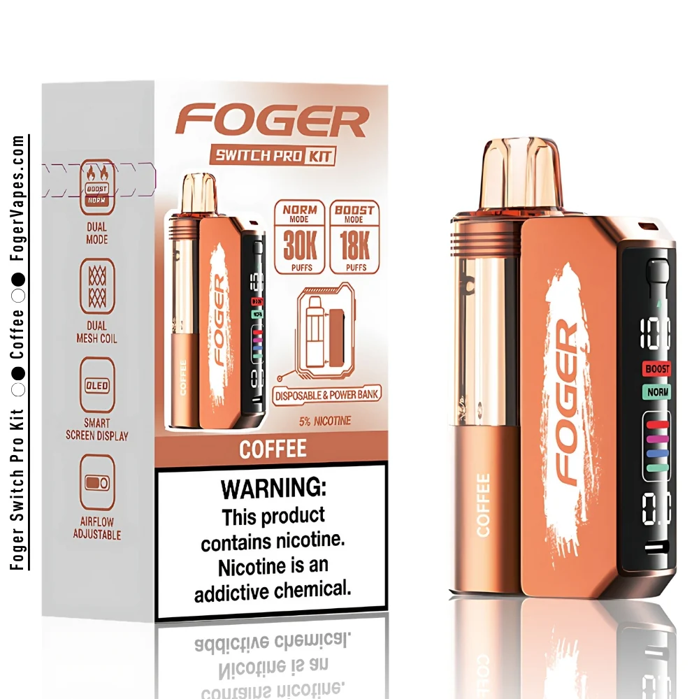 Coffee Foger Switch Pro Kit 30K Puffs - Image 4