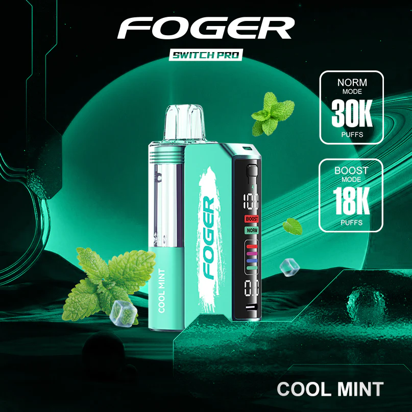 Cool Mint Foger Switch Pro Kit 30K Puffs - Image 3