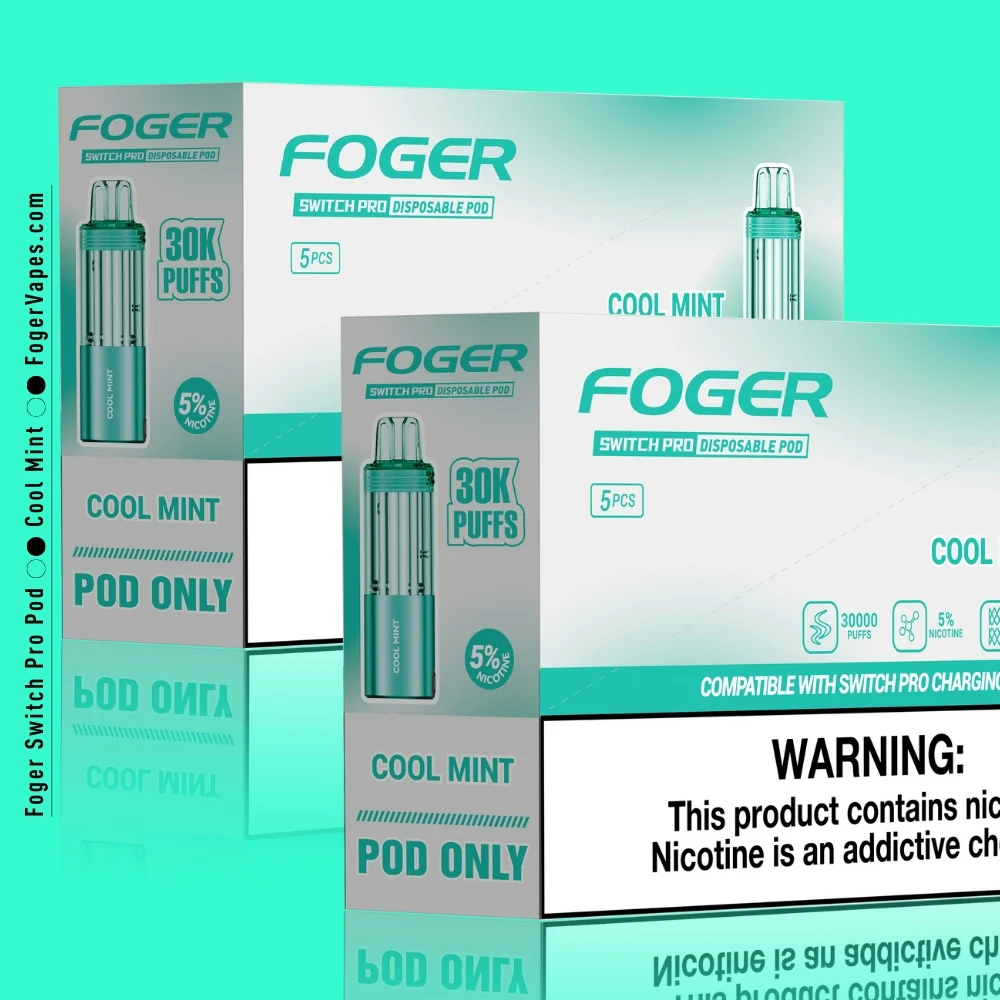 Cool Mint Foger Switch Pro Pod 30K Puffs - Image 5