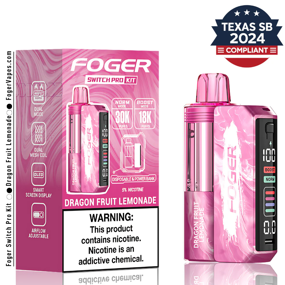 Dragon Fruit Lemonade Switch Pro Kit – Texas Compliant – Built in USA - Image 2