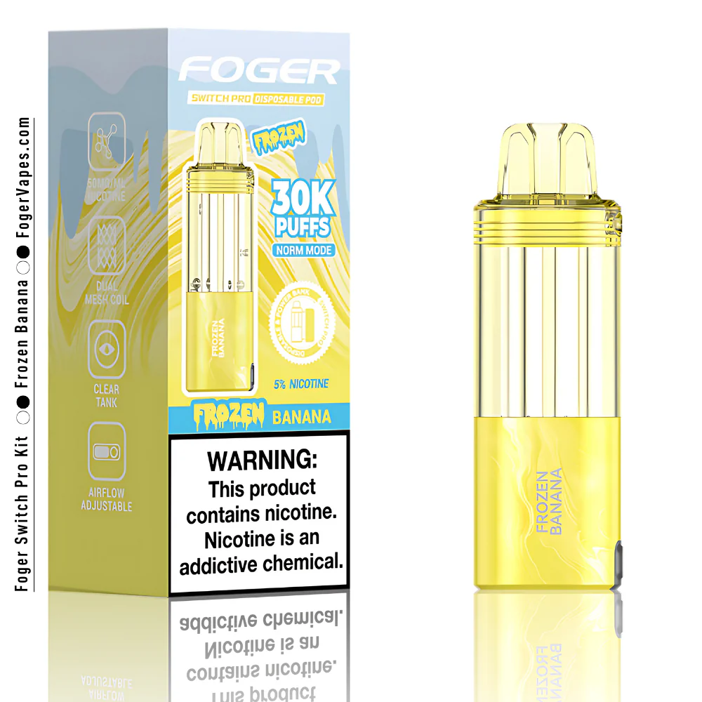 Frozen Banana – Foger Switch Pro Pod 30K Puffs - Image 3