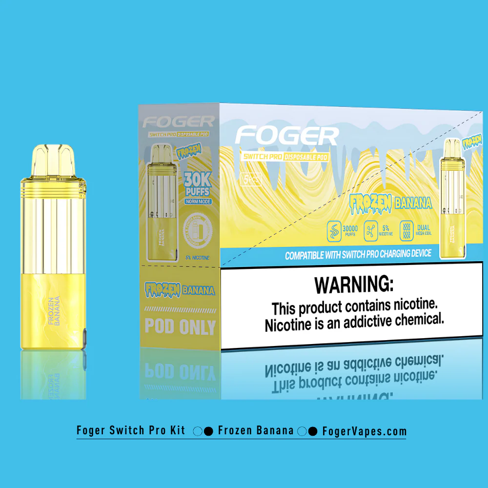 Frozen Banana – Foger Switch Pro Pod 30K Puffs - Image 4