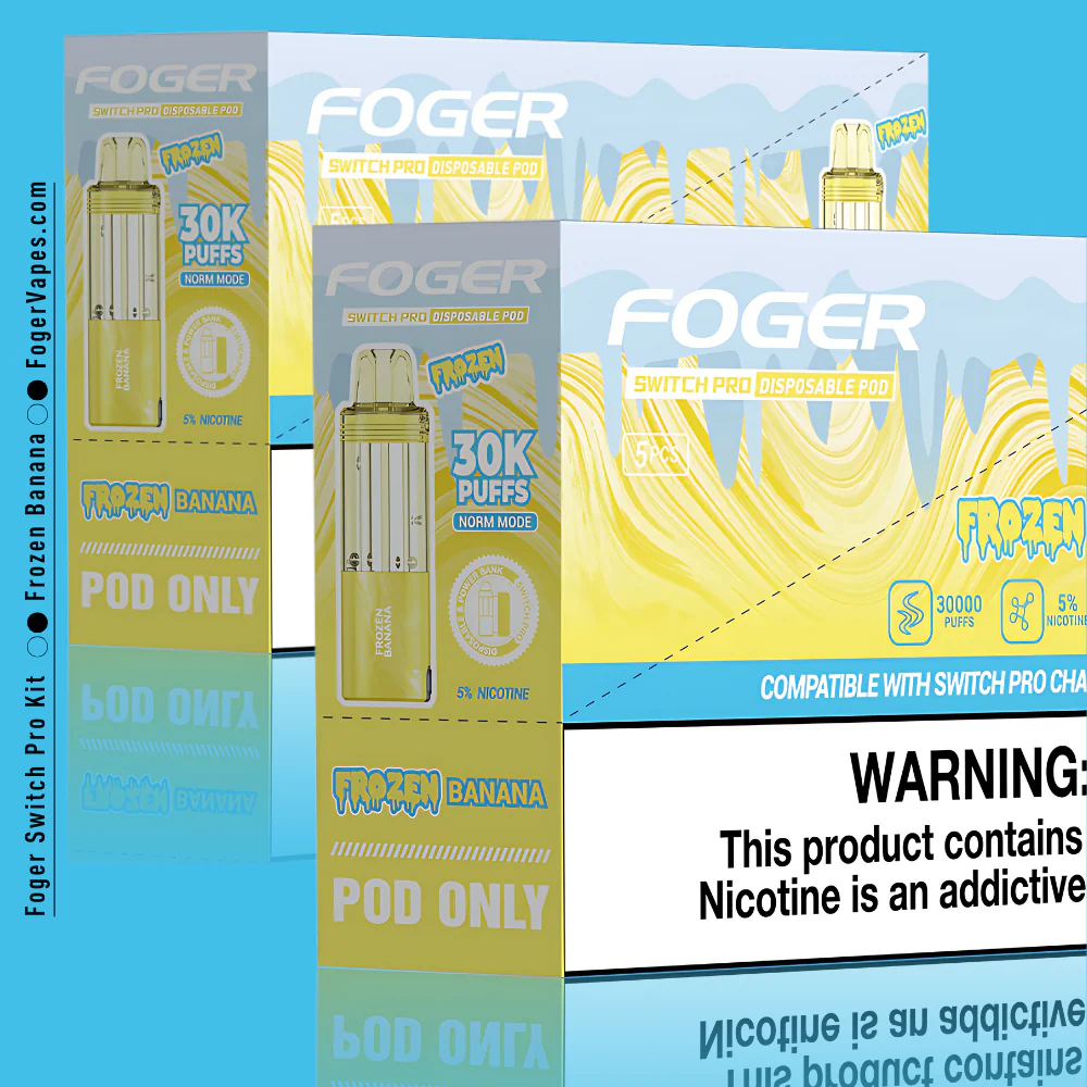 Frozen Banana – Foger Switch Pro Pod 30K Puffs - Image 5