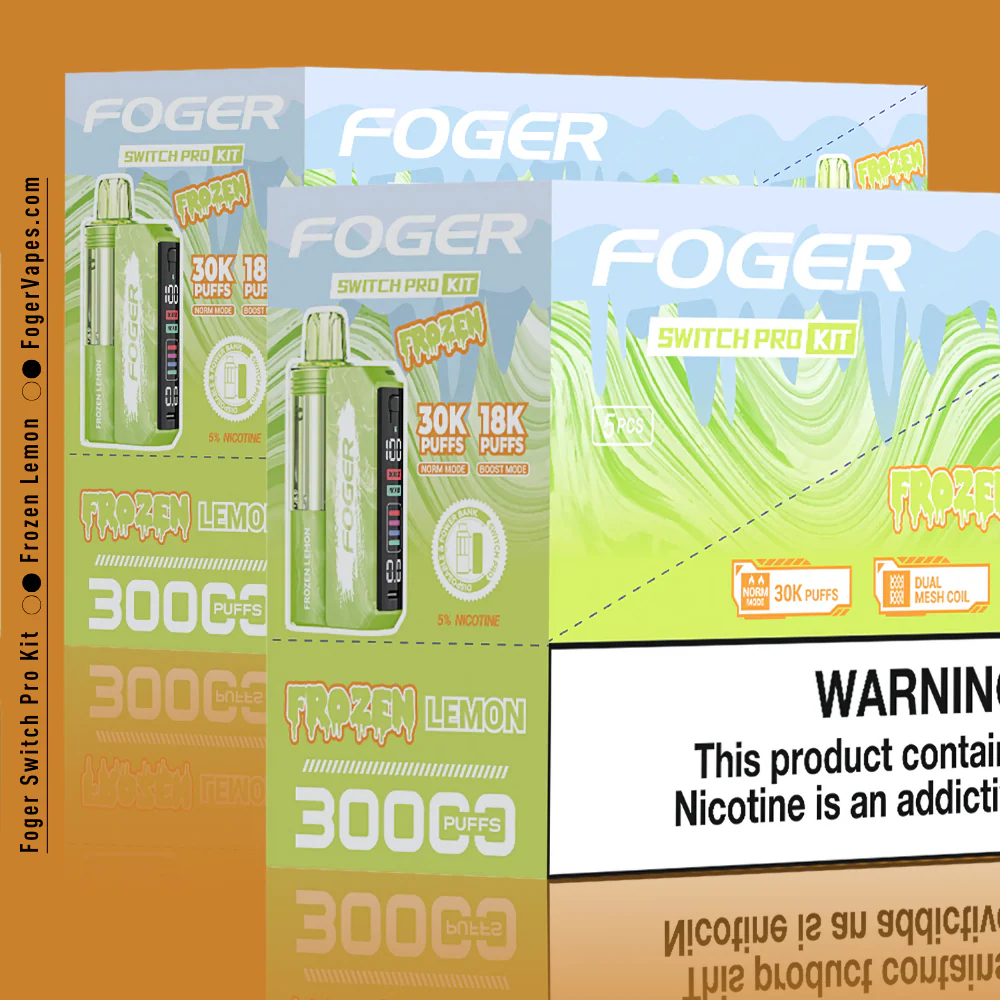 Frozen Lemon – Foger Switch Pro Kit 30K Puffs - Image 5