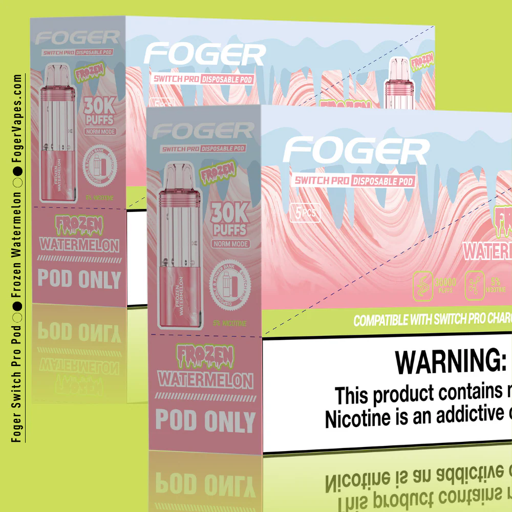 Frozen Watermelon – Foger Switch Pro Pod 30K Puffs - Image 5