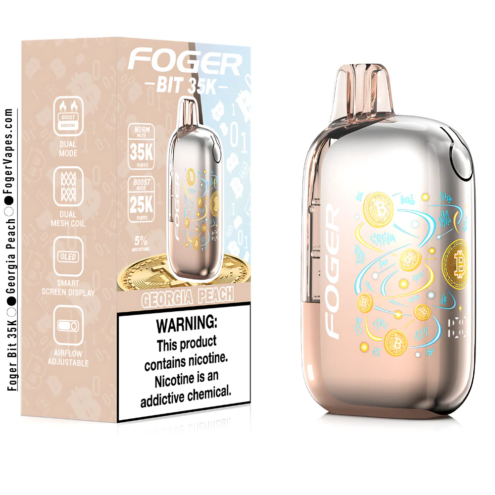 Georgia Peach – Foger Bit 35K Puffs - Image 3