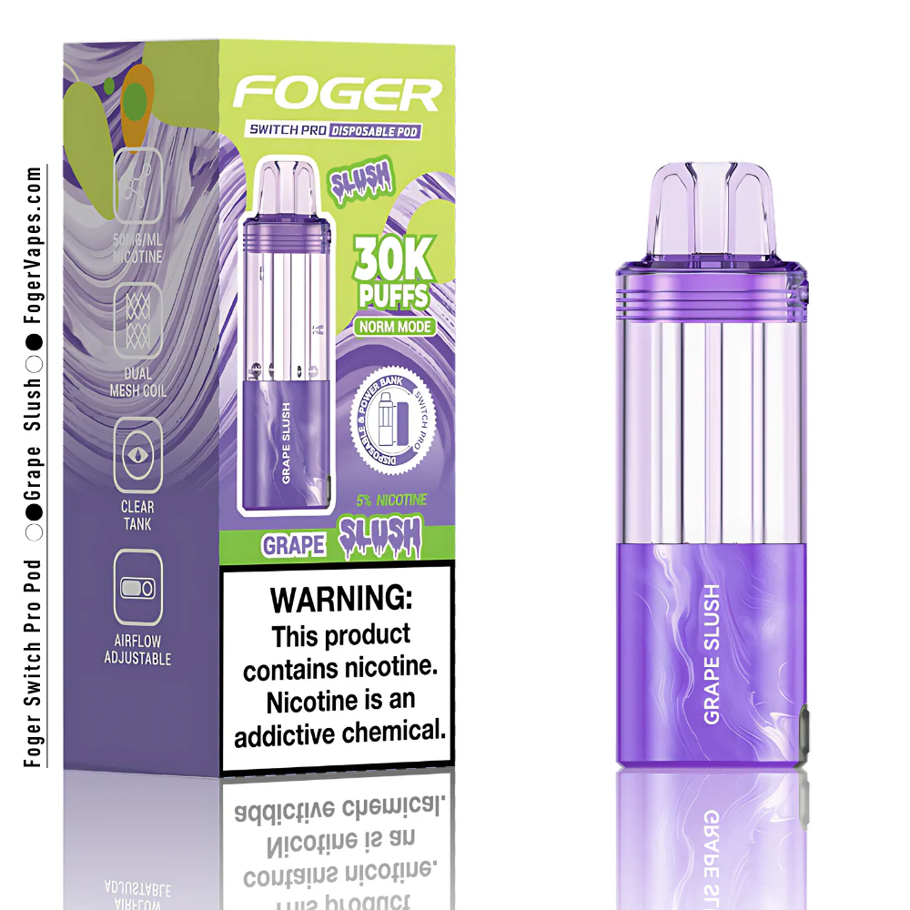 Grape Slush – Foger Switch Pro Pod 30K Puffs - Image 3