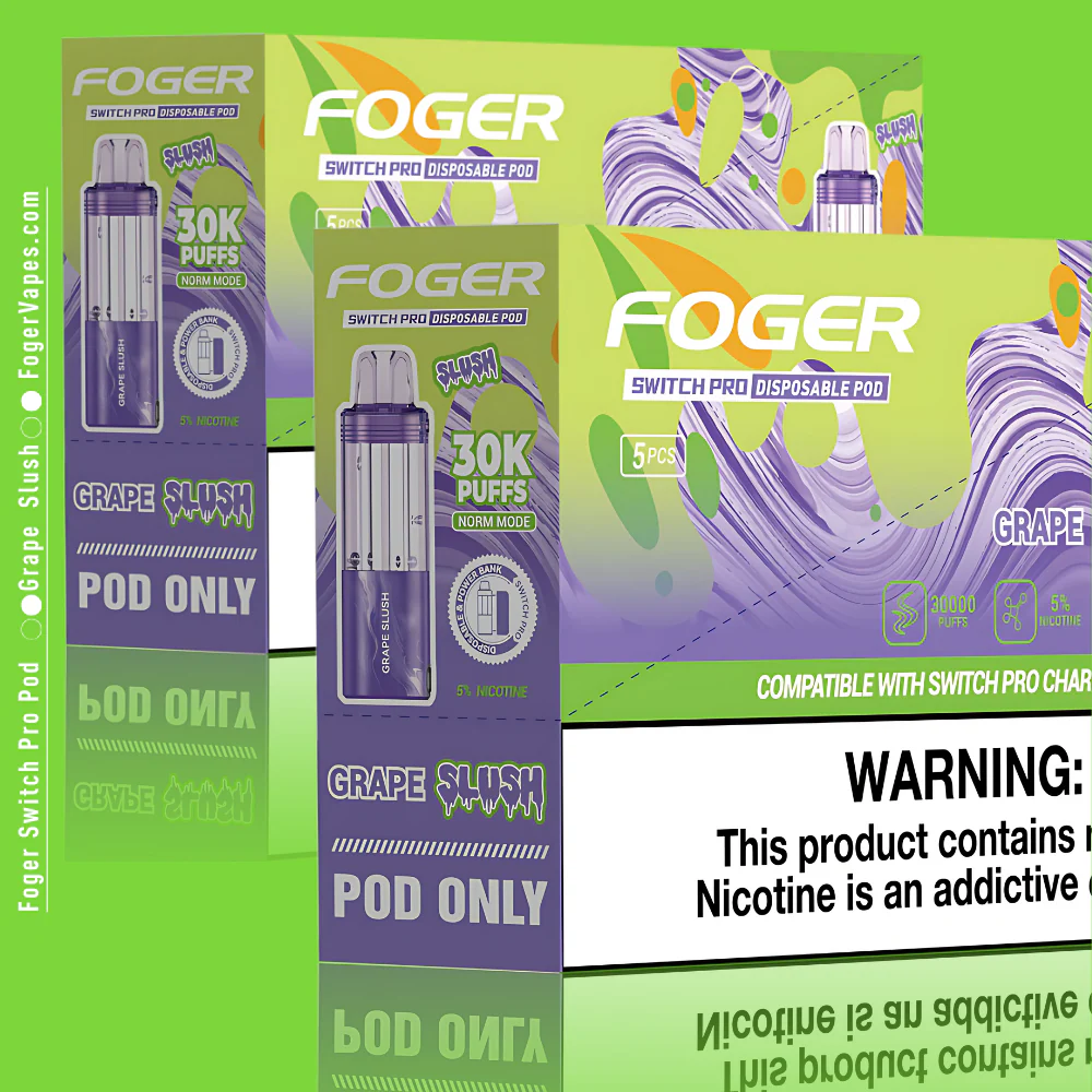 Grape Slush – Foger Switch Pro Pod 30K Puffs - Image 5