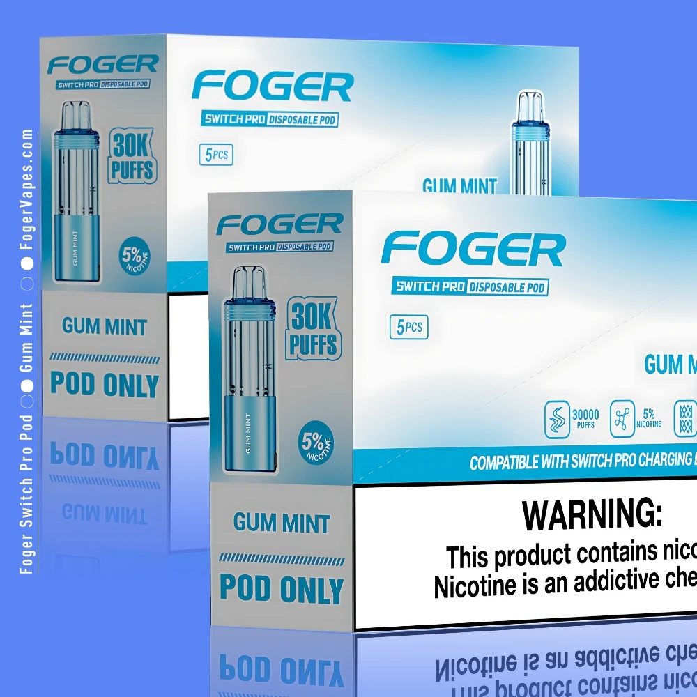 Gum Mint Foger Switch Pro Pod 30K Puffs - Image 5