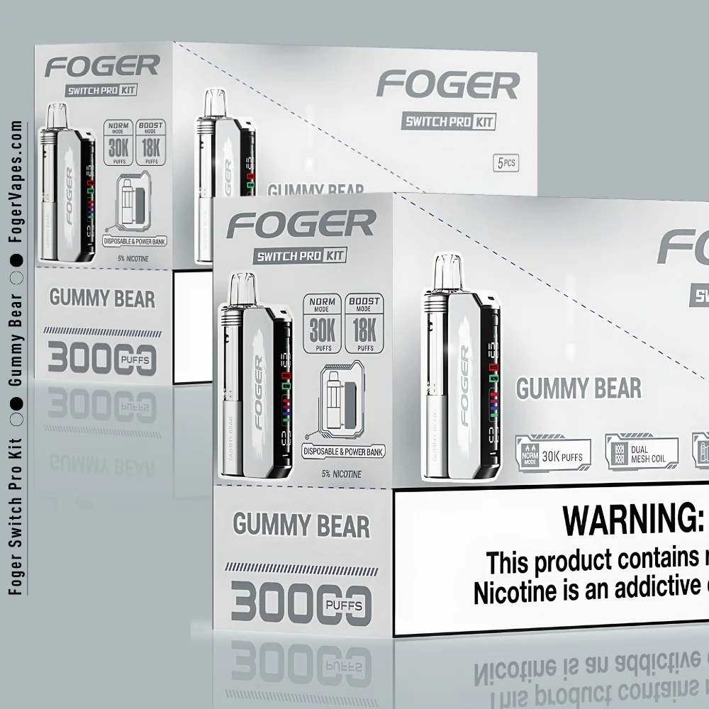 Gummy Bear Foger Switch Pro Kit 30K Puffs - Image 6