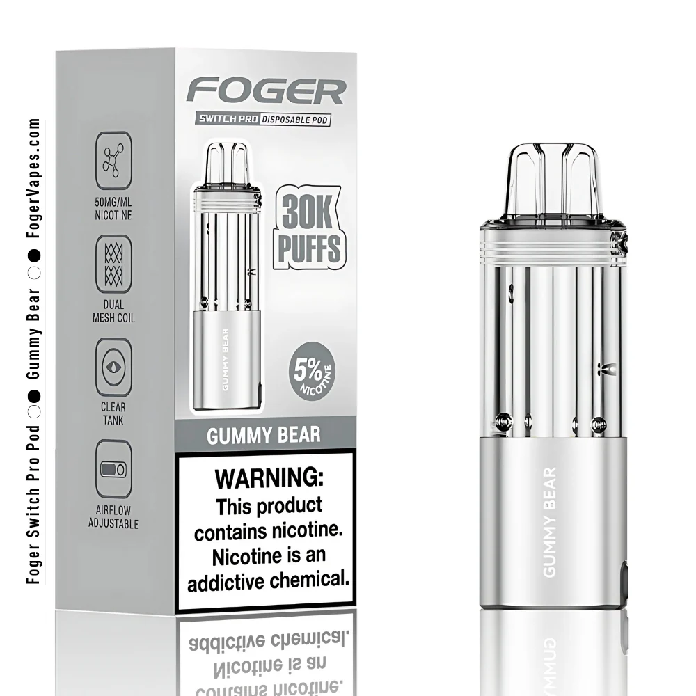Gummy Bear Foger Switch Pro Pod 30K Puffs - Image 3