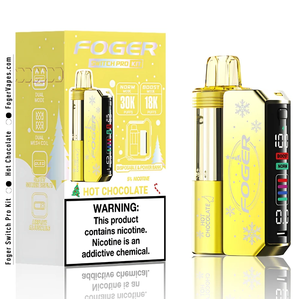 Hot Chocolate Foger Switch Pro Kit 30K Puffs - Image 6
