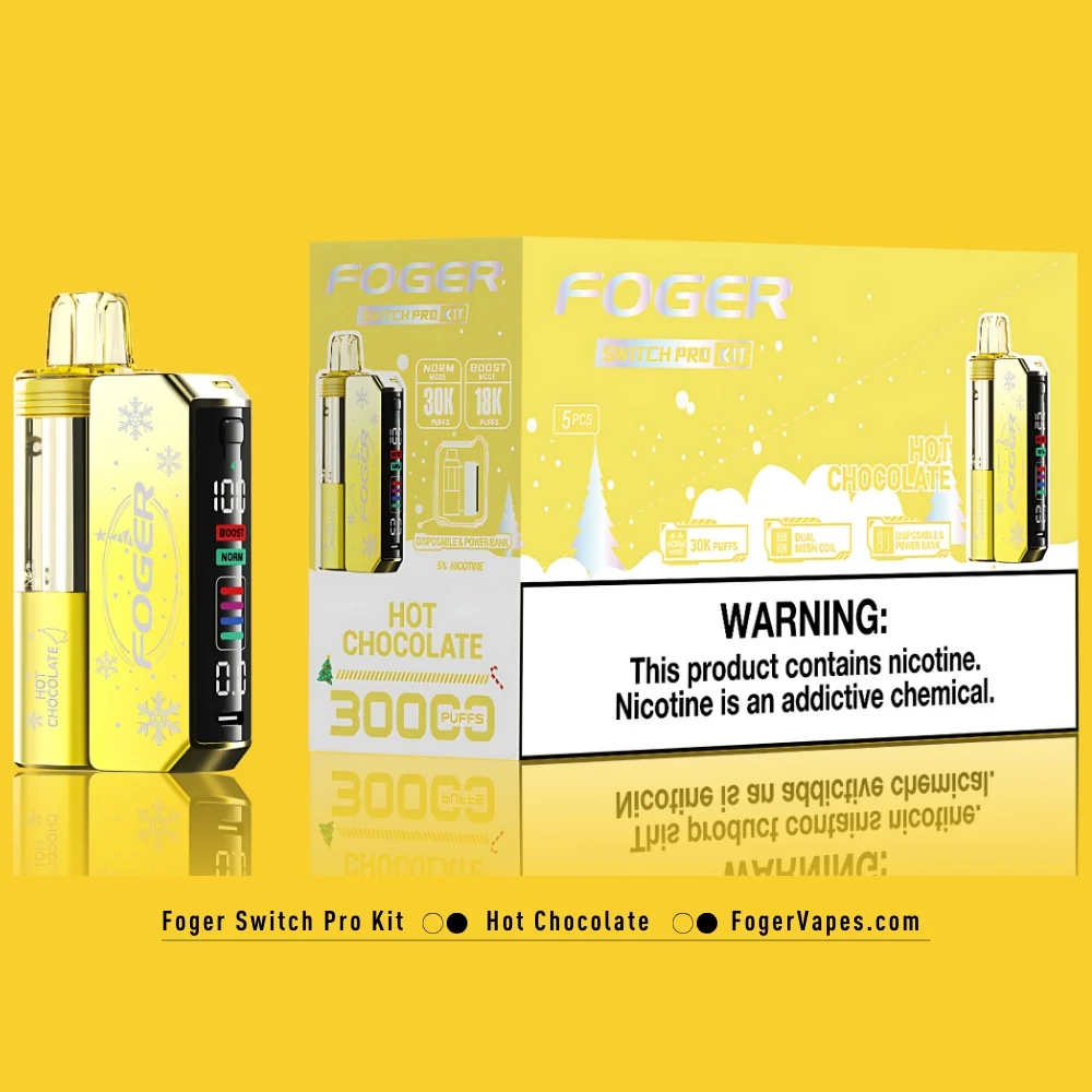Hot Chocolate Foger Switch Pro Kit 30K Puffs - Image 7