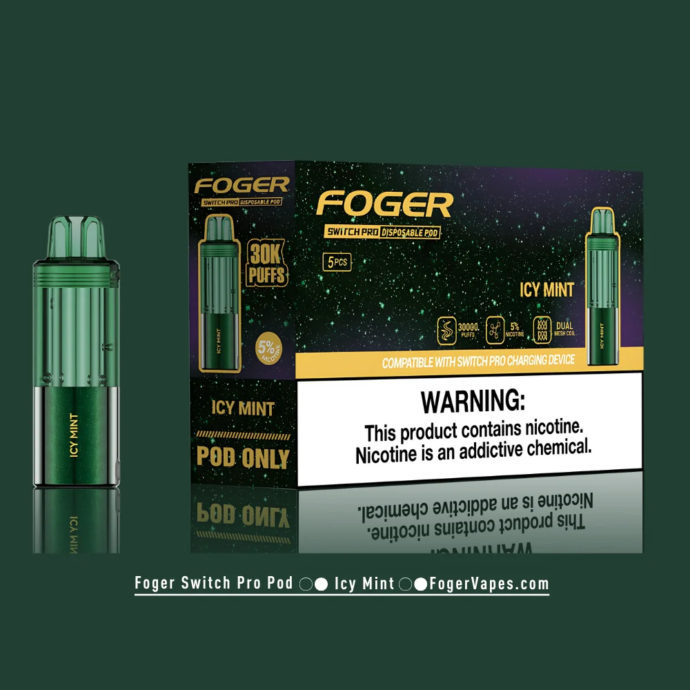 Icy Mint Foger Switch Pro Pod 30K Puffs - Image 4
