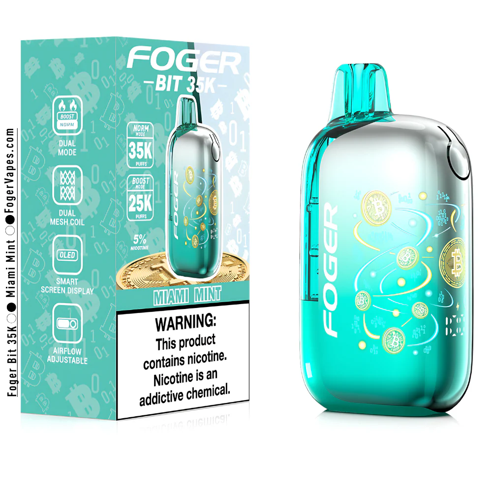 Miami Mint – Foger Bit 35K Puffs - Image 3
