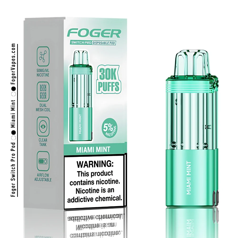 Miami Mint Foger Switch Pro Pod 30K Puffs - Image 3