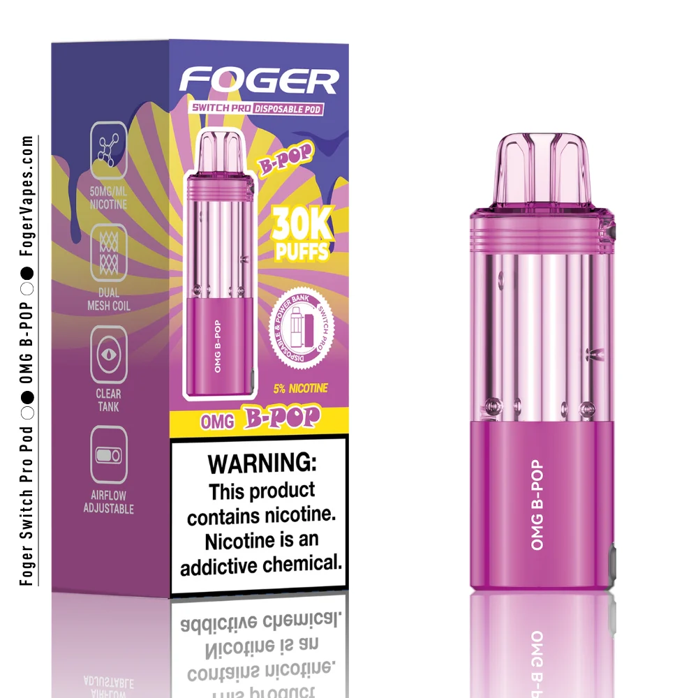 OMG B-POP Foger Switch Pro Pod 30K Puffs - Image 3