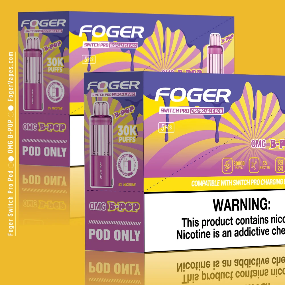 OMG B-POP Foger Switch Pro Pod 30K Puffs - Image 5