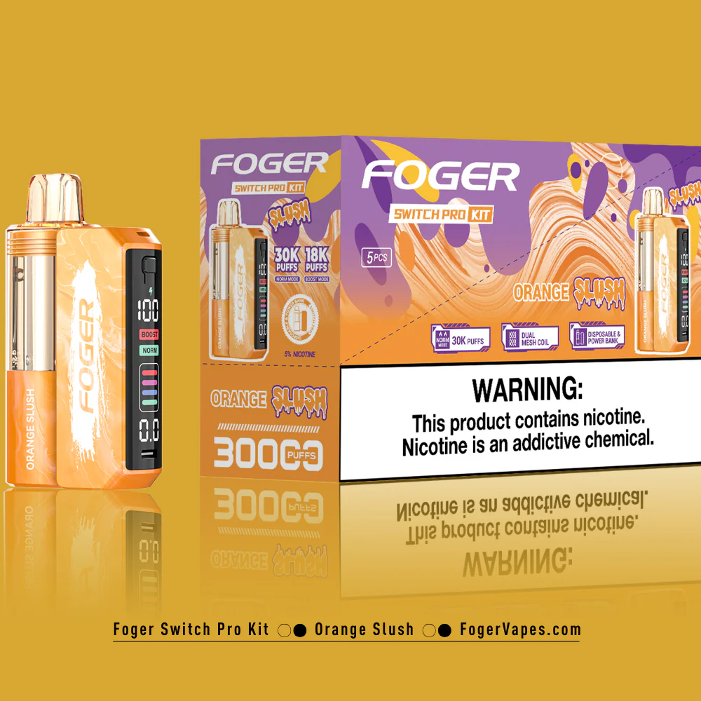 Orange Slush – Foger Switch Pro Kit 30K Puffs - Image 4