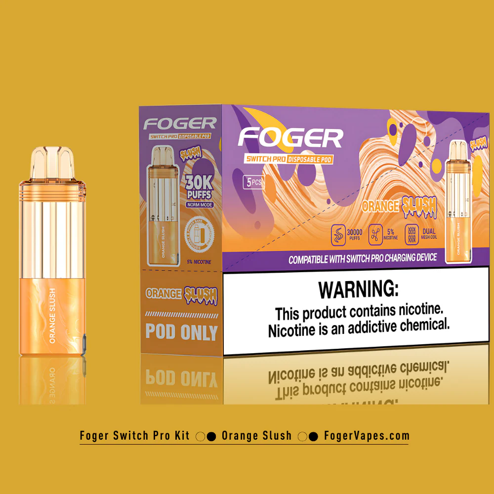 Orange Slush – Foger Switch Pro Pod 30K Puffs - Image 4