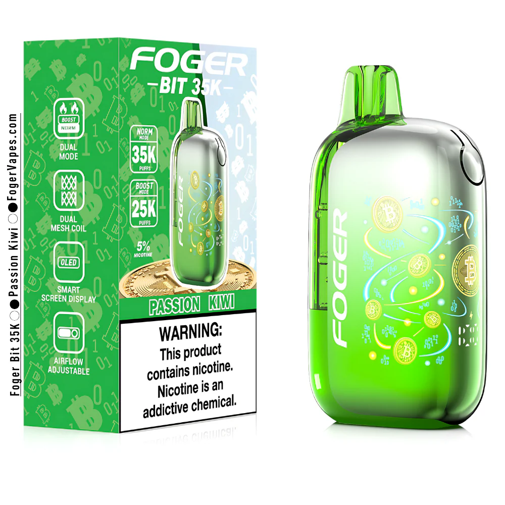 Passion Kiwi – Foger Bit 35K Puffs - Image 3