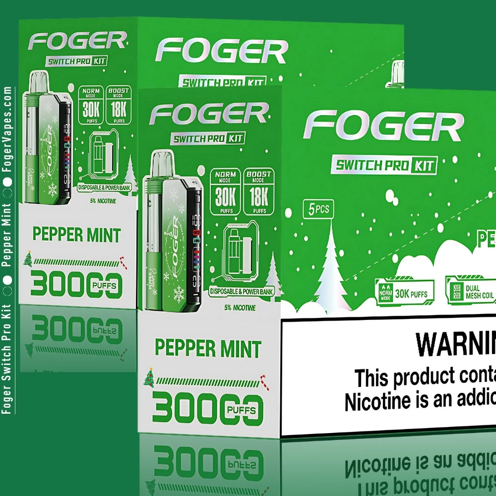 Peppermint Foger Switch Pro Kit 30K Puffs - Image 8