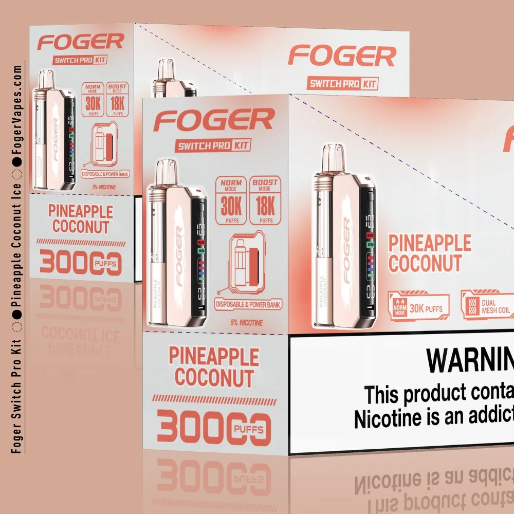 Pineapple Coconut Foger Switch Pro Kit 30K Puffs - Image 6