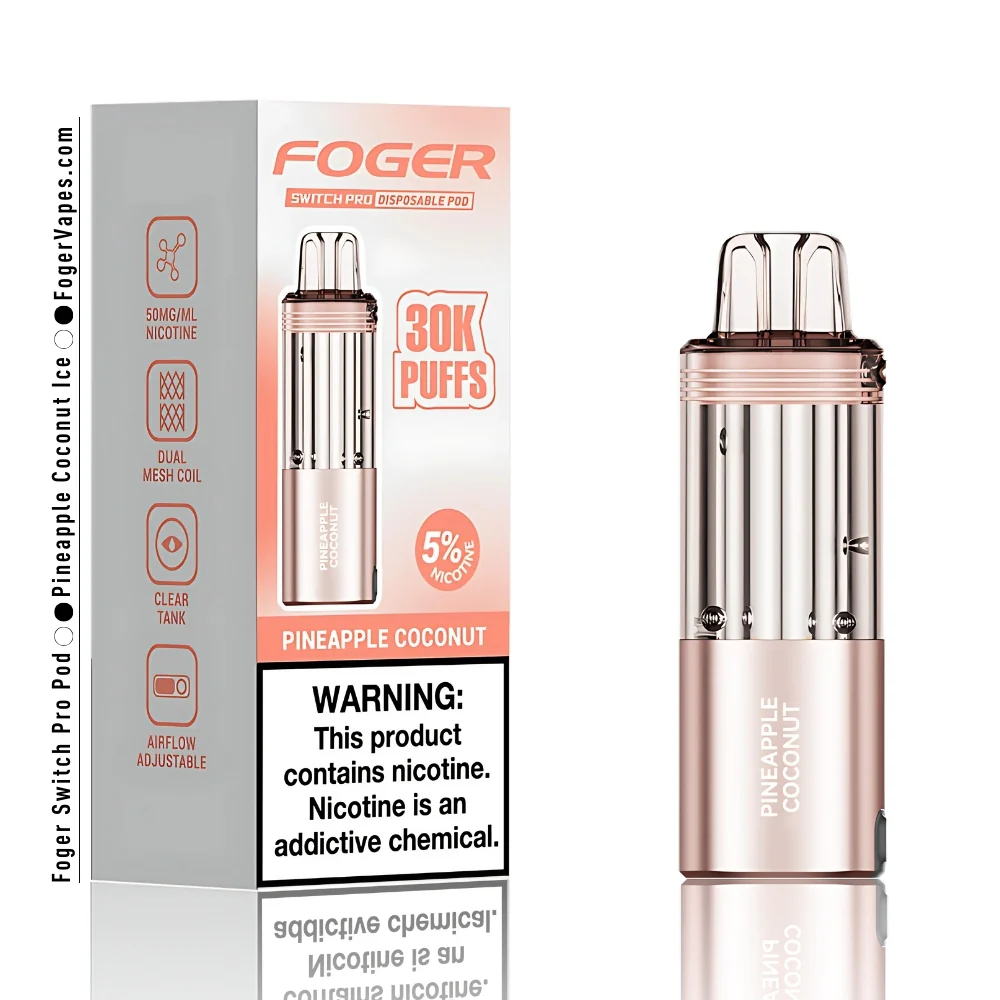 Pineapple Coconut Foger Switch Pro Pod 30K Puffs - Image 3