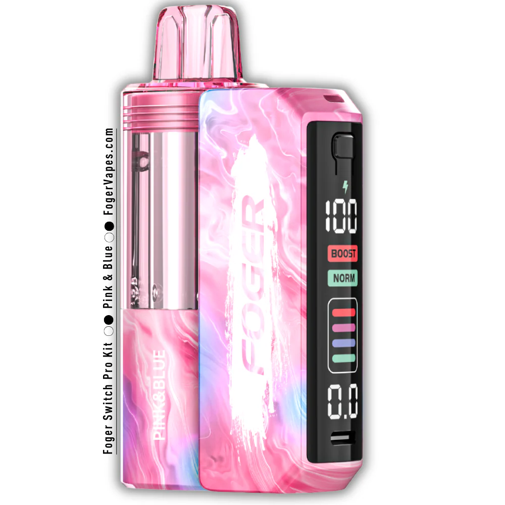 Pink & Blue – Foger Switch Pro Kit | 30K Puffs - Image 2