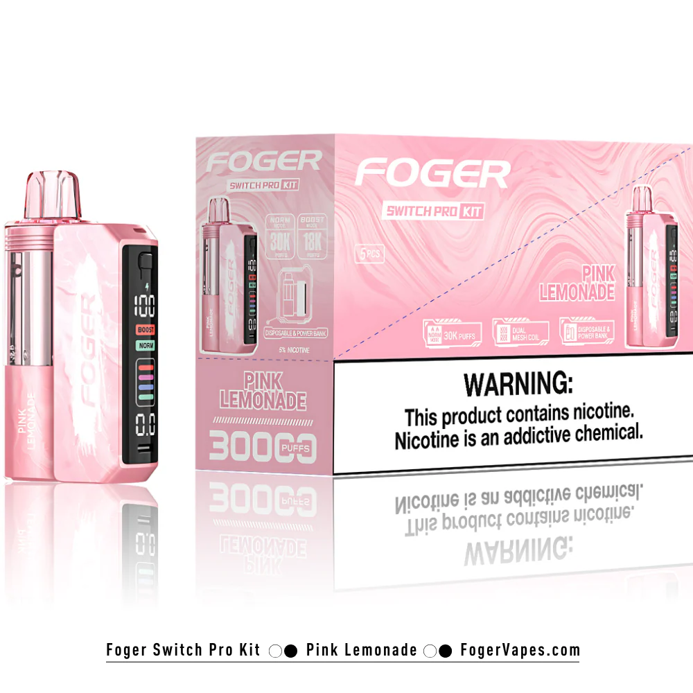 Pink Lemonade – Foger Switch Pro Kit | 30K Puffs - Image 3