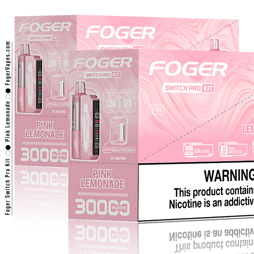 Pink Lemonade – Foger Switch Pro Kit | 30K Puffs - Image 4