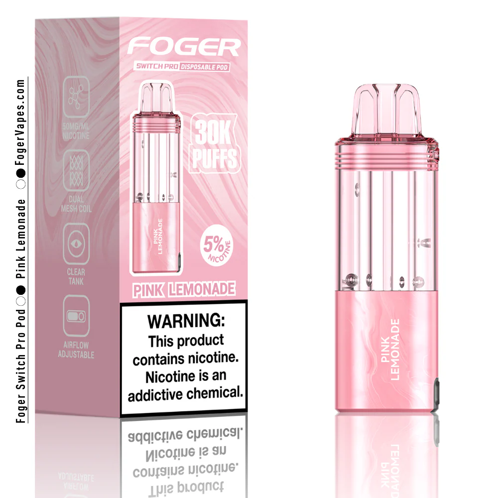 Pink Lemonade – Foger Switch Pro Pod | 30K Puffs - Image 3