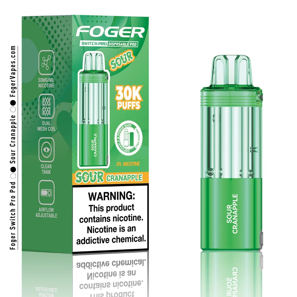 Sour Cranapple Foger Switch Pro Pod 30K Puffs - Image 3