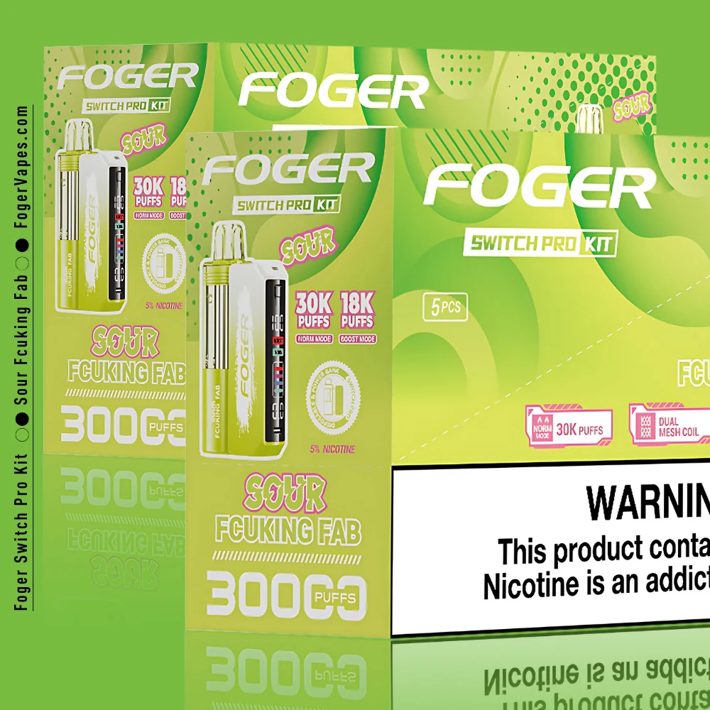 Sour Fcuking Fab Foger Switch Pro Kit 30K Puffs - Image 5