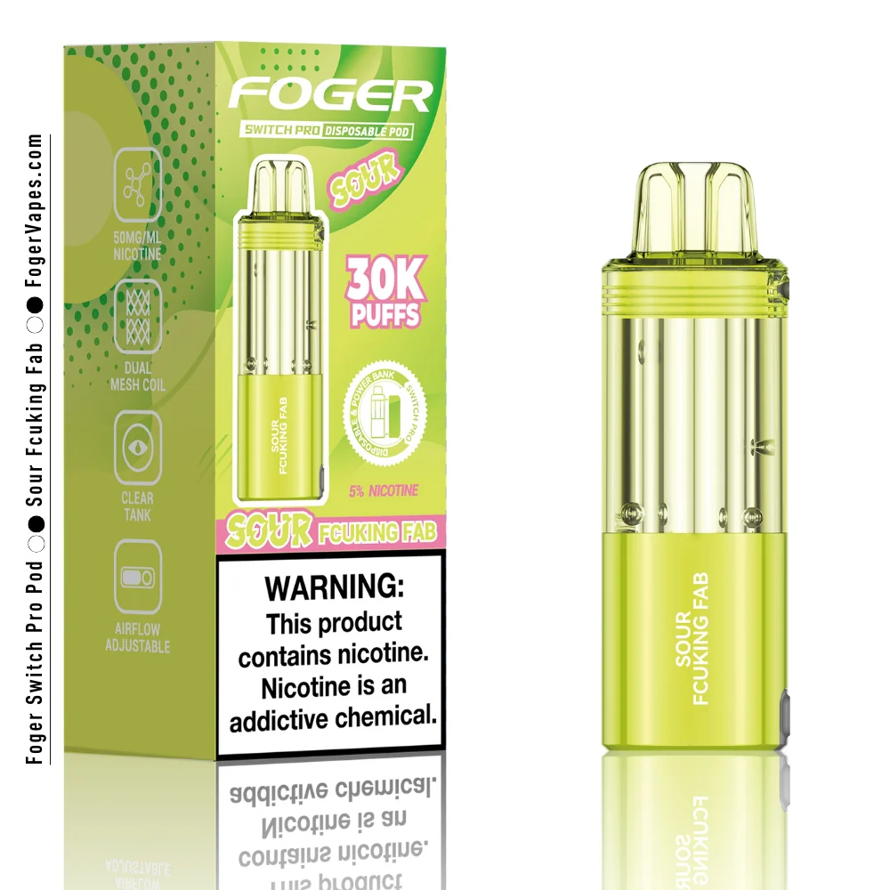 Sour Fcuking Fab Foger Switch Pro Pod 30K Puffs - Image 3