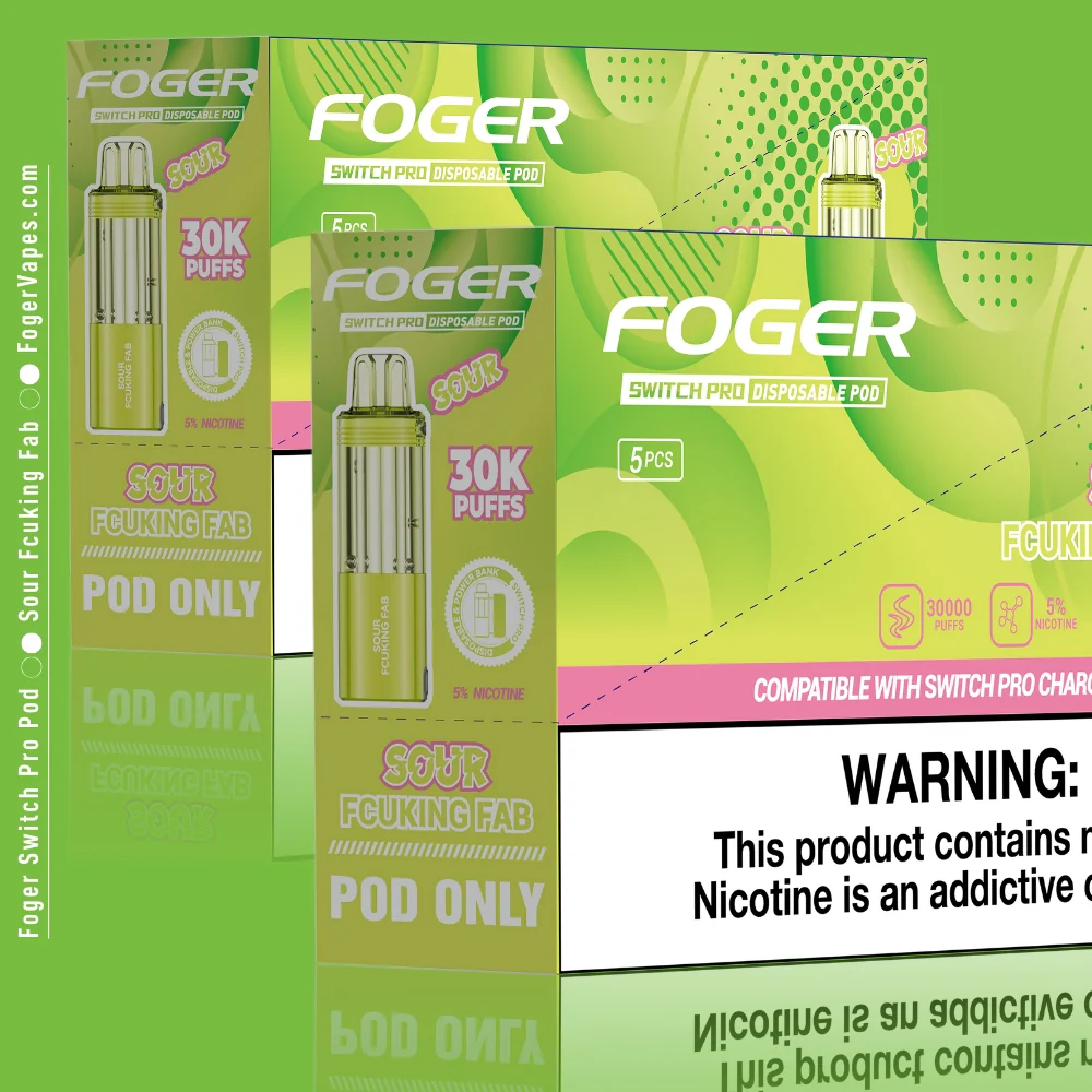 Sour Fcuking Fab Foger Switch Pro Pod 30K Puffs - Image 5