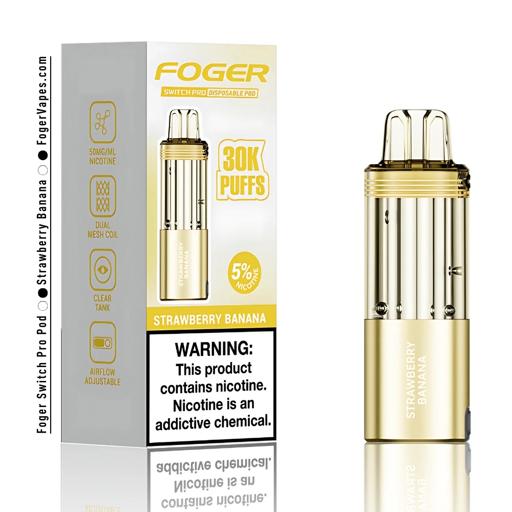 Strawberry Banana Foger Switch Pro Pod 30K Puffs - Image 3