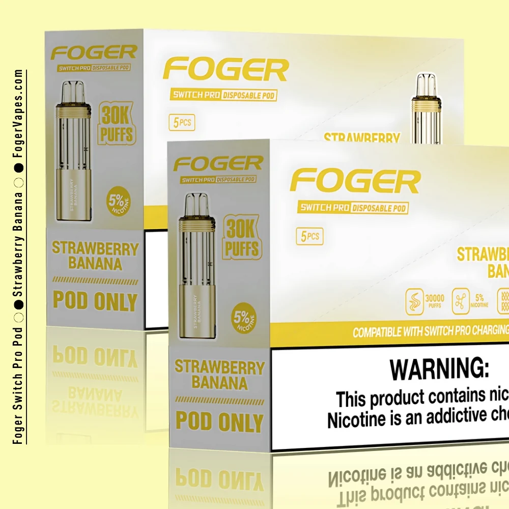 Strawberry Banana Foger Switch Pro Pod 30K Puffs - Image 5