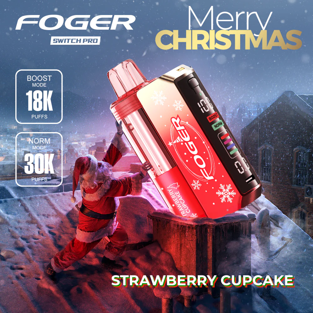 Strawberry Cupcake Foger Switch Pro Kit 30K Puffs - Image 3