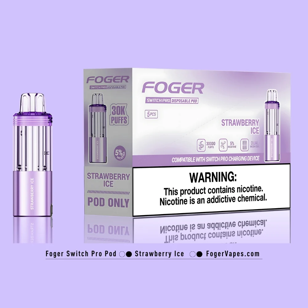 Strawberry Ice Foger Switch Pro Pod 30K Puffs - Image 4