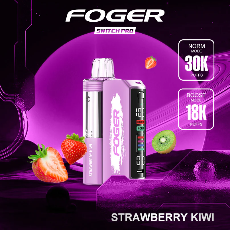 Strawberry Kiwi Foger Switch Pro Kit 30K Puffs - Image 3