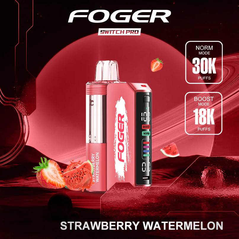 Strawberry Watermelon Foger Switch Pro Kit 30K Puffs - Image 3
