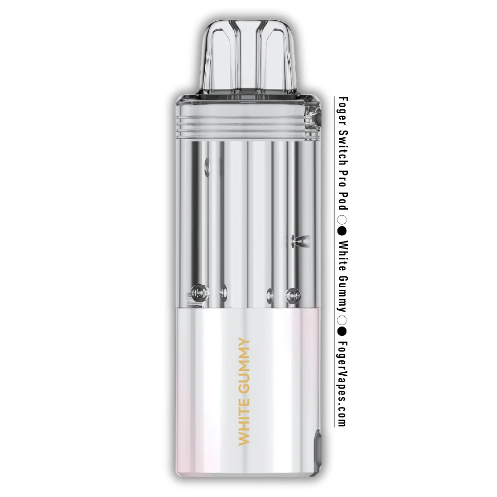 White Gummy Foger Switch Pro Pod 30K Puffs - Image 2